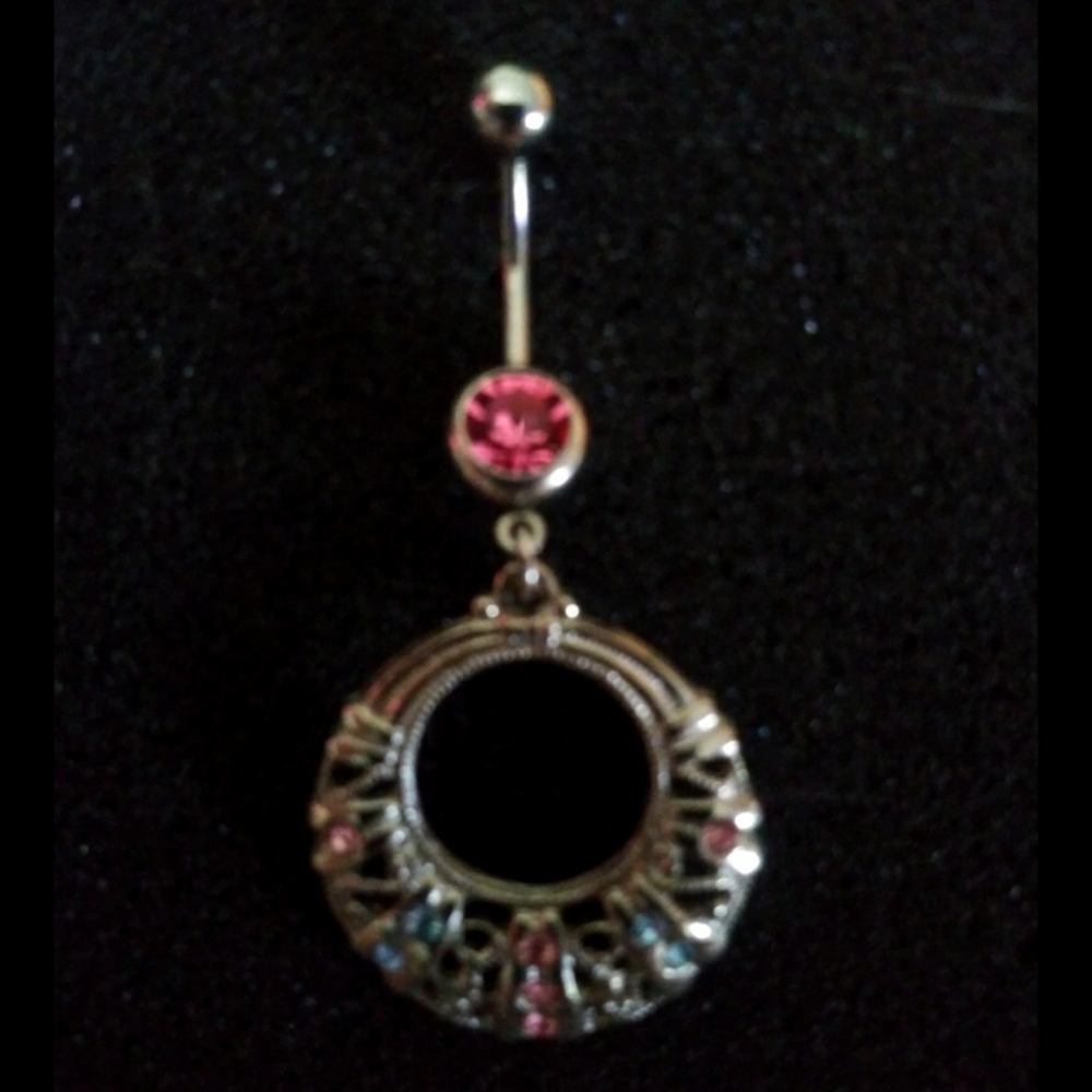 Circle Dangle Belly Ring
